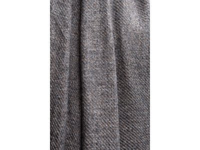 Cashmere sjaal, uniseks, bruin en blauwgrijs
