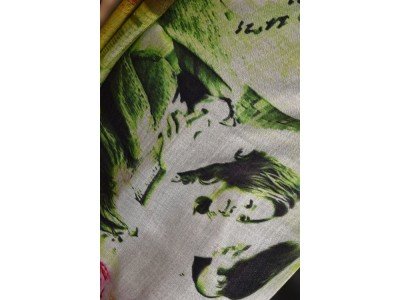 Zijde pashmina sjaal, film, liefde, valt soepel