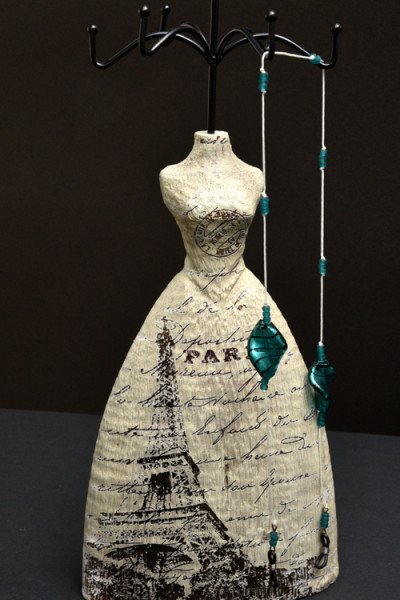 Handmade design brillenkoordje, turquoise kralen
